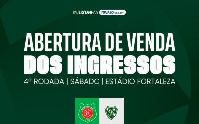 Vendas abertas: Barretos x Tanabi -Paulistão A4 2026